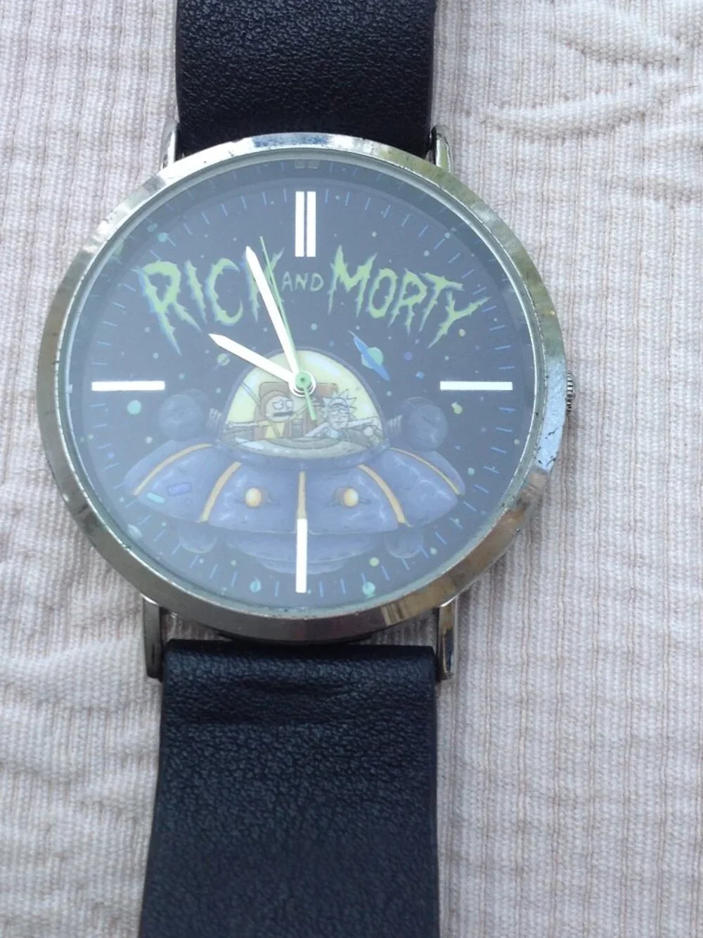 Rick & Morty Adult Swim Accutime Watch Co Wrist Watch Collectible Memorabilia